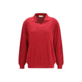Miu Miu | Bordeaux Cotton Sweatshirt