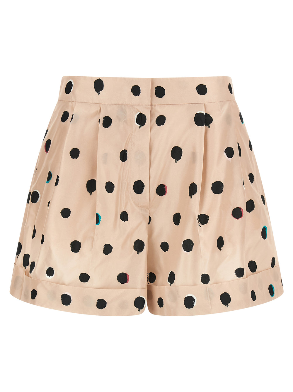 Fendi | Multicolor Silk Bermuda Shorts