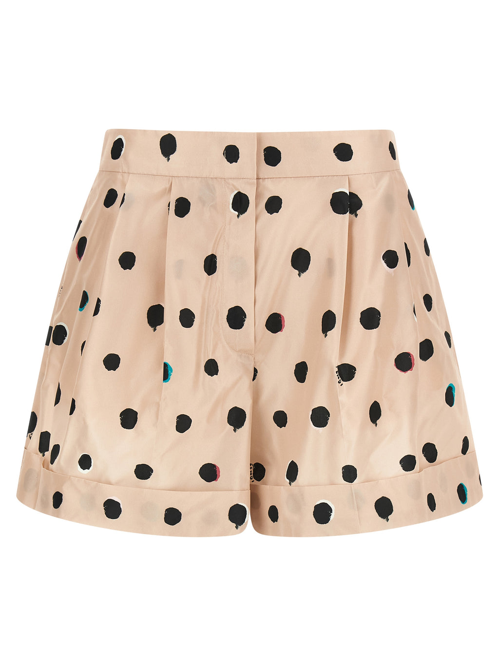 Fendi | Multicolor Silk Bermuda Shorts