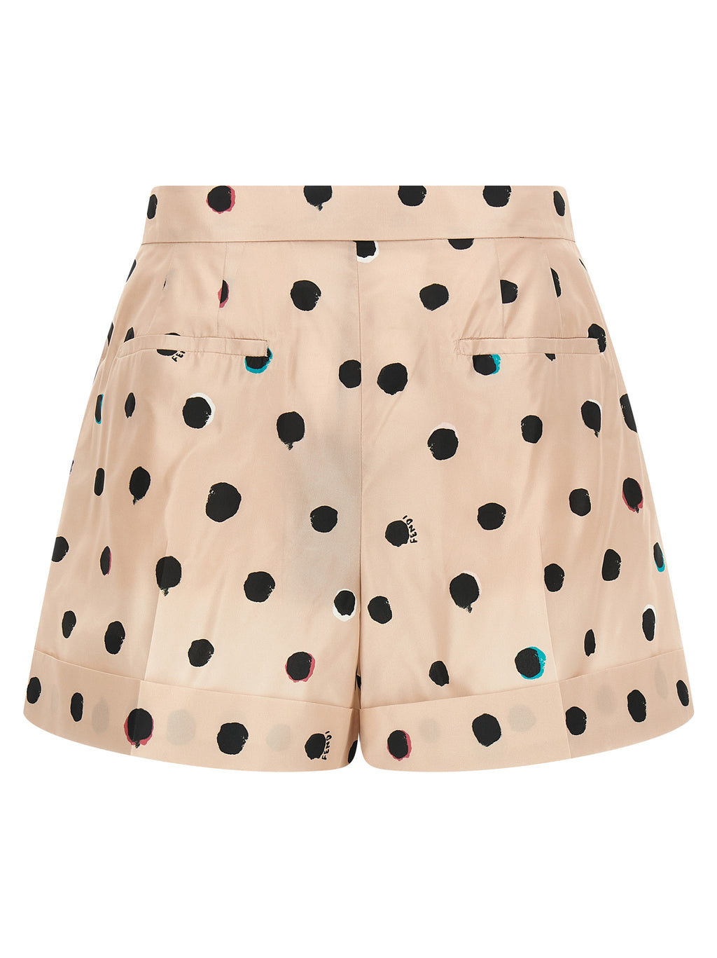 Fendi | Multicolor Silk Bermuda Shorts
