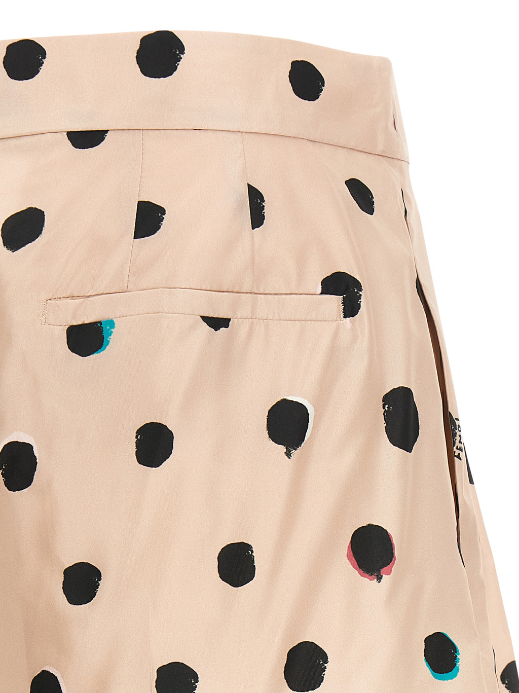 Fendi | Multicolor Silk Bermuda Shorts