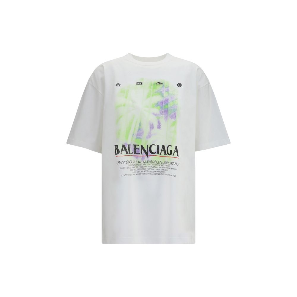 Balenciaga | White Cotton T-Shirt