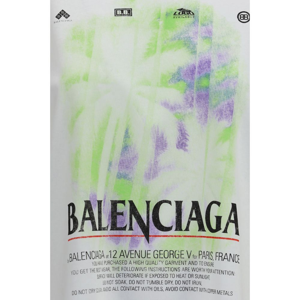 Balenciaga | White Cotton T-Shirt