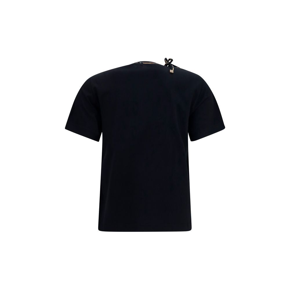 Burberry | Black Cotton T-Shirt