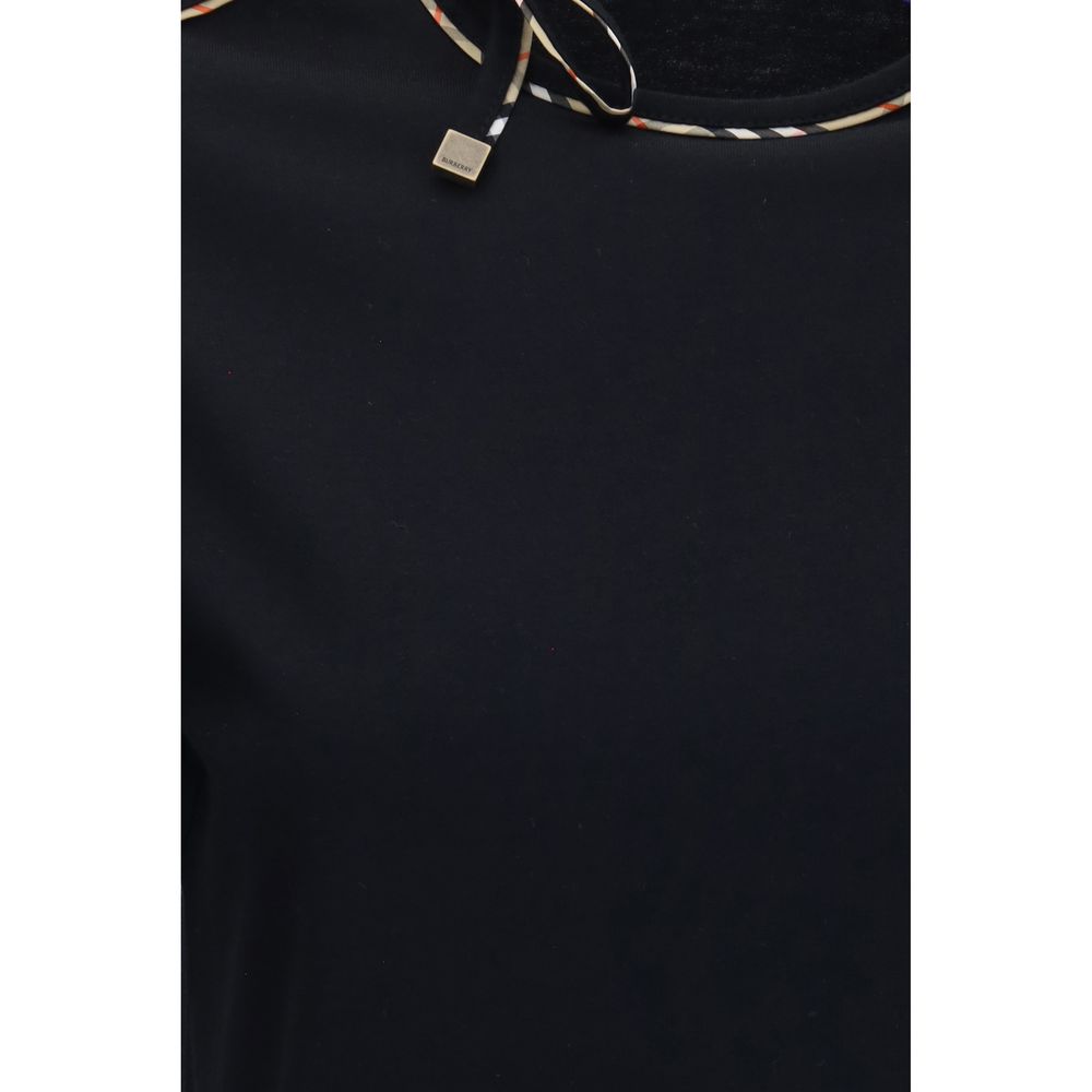 Burberry | Black Cotton T-Shirt