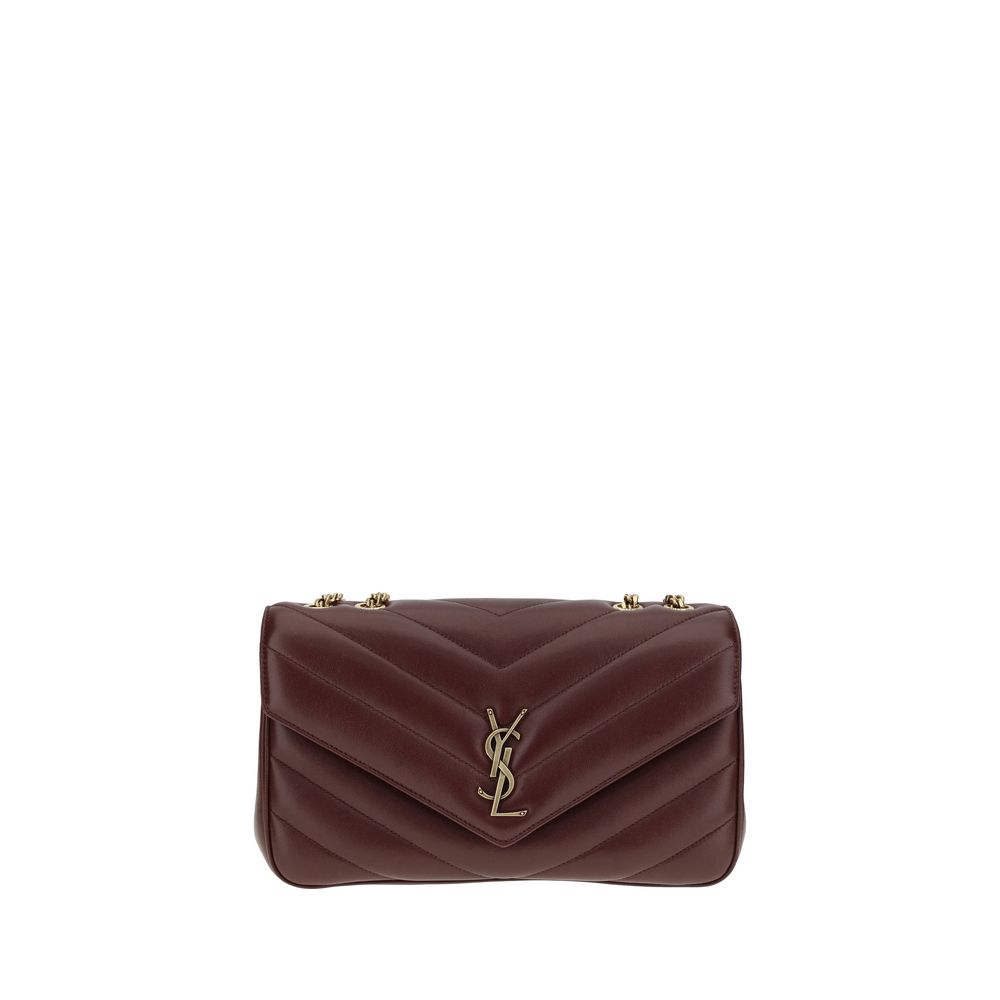 Saint Laurent | Bordeaux Lamb Ovis Aries Shoulder Bag