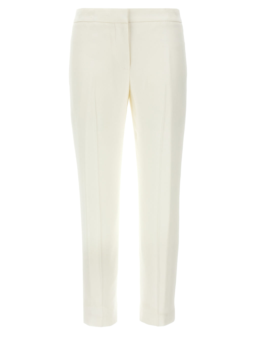 Alexander McQueen | White Viscose Casual Pants