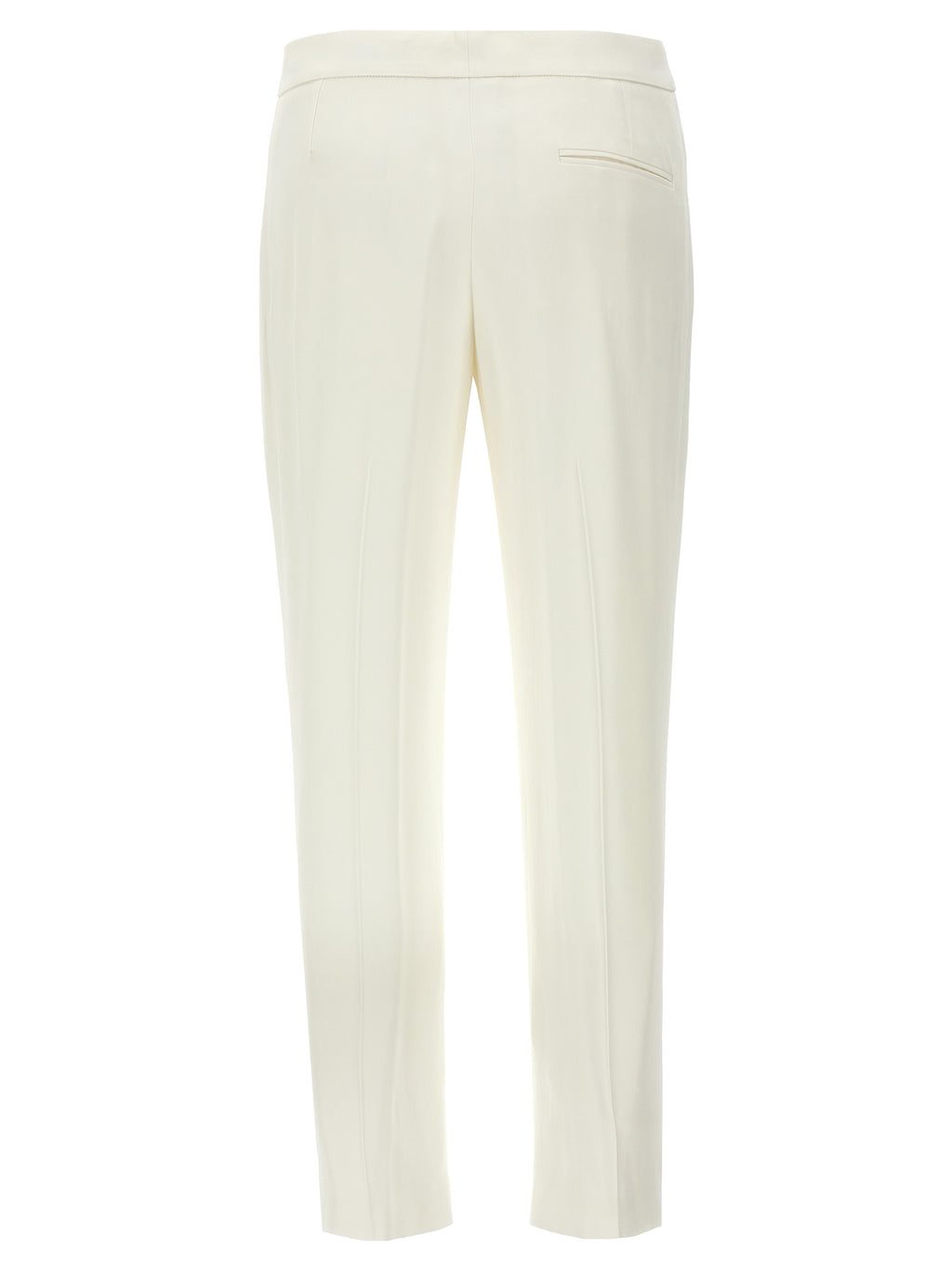 Alexander McQueen | White Viscose Casual Pants