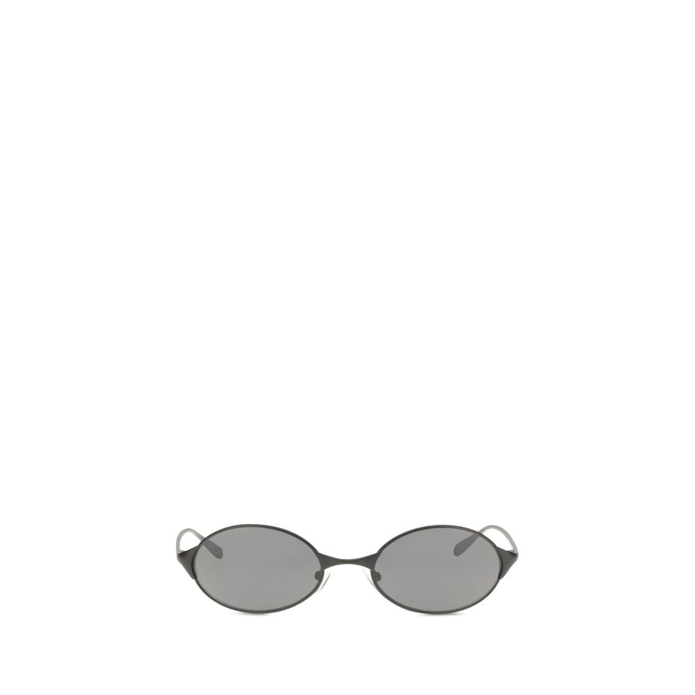 Alexander McQueen | Gray Metal Sunglasses