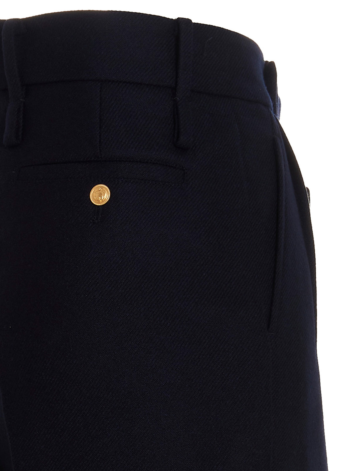 Gucci | Blue Cashmere Casual Pants