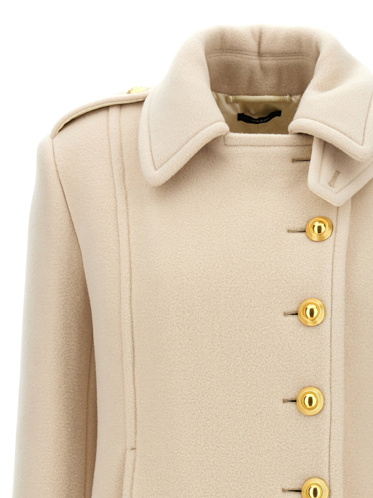 Tom Ford | White Wool Coat
