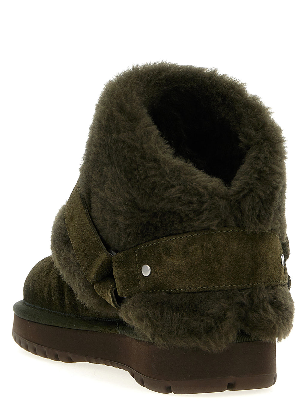 Burberry | Bicolor Leather Ankle Boots