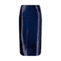 Tom Ford | Blue Sequin Midi Skirt