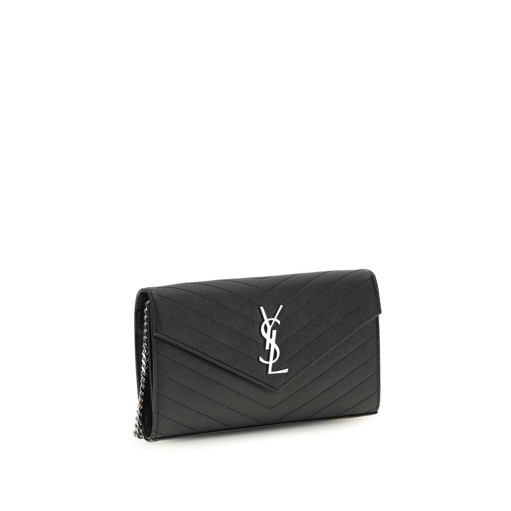 Saint Laurent | Black Calf Leather Bos Taurus Wallet