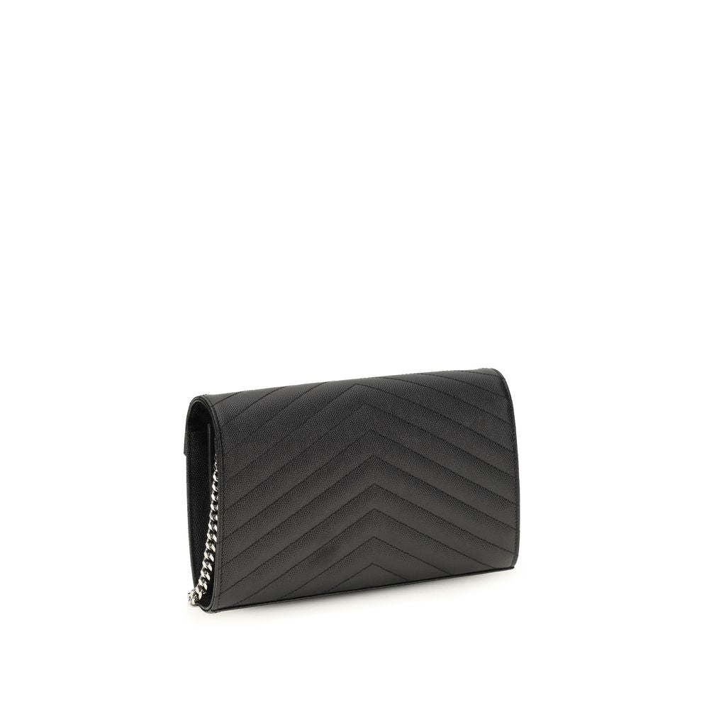 Saint Laurent | Black Calf Leather Bos Taurus Wallet
