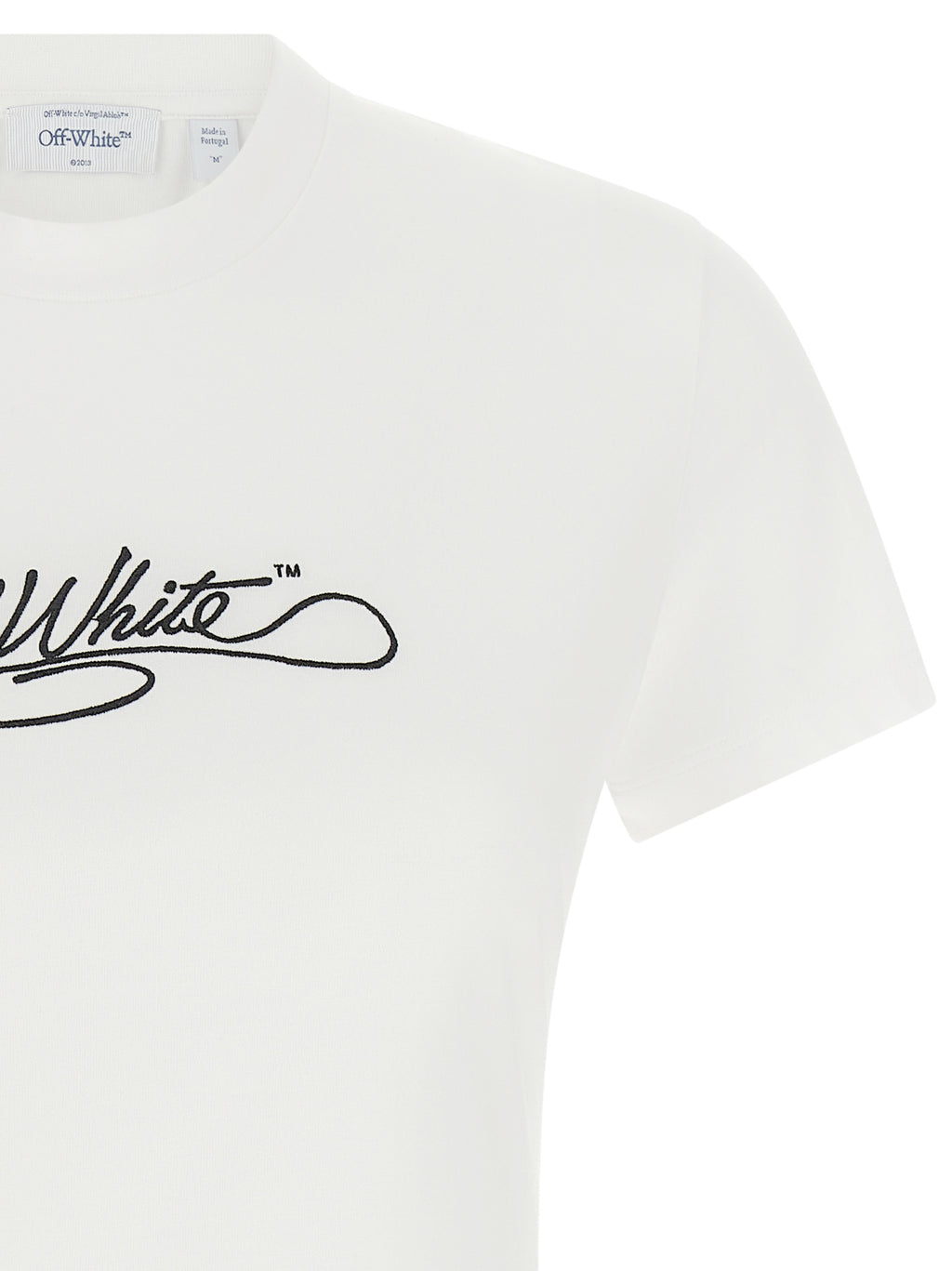 Off-White | White Cotton T-Shirt