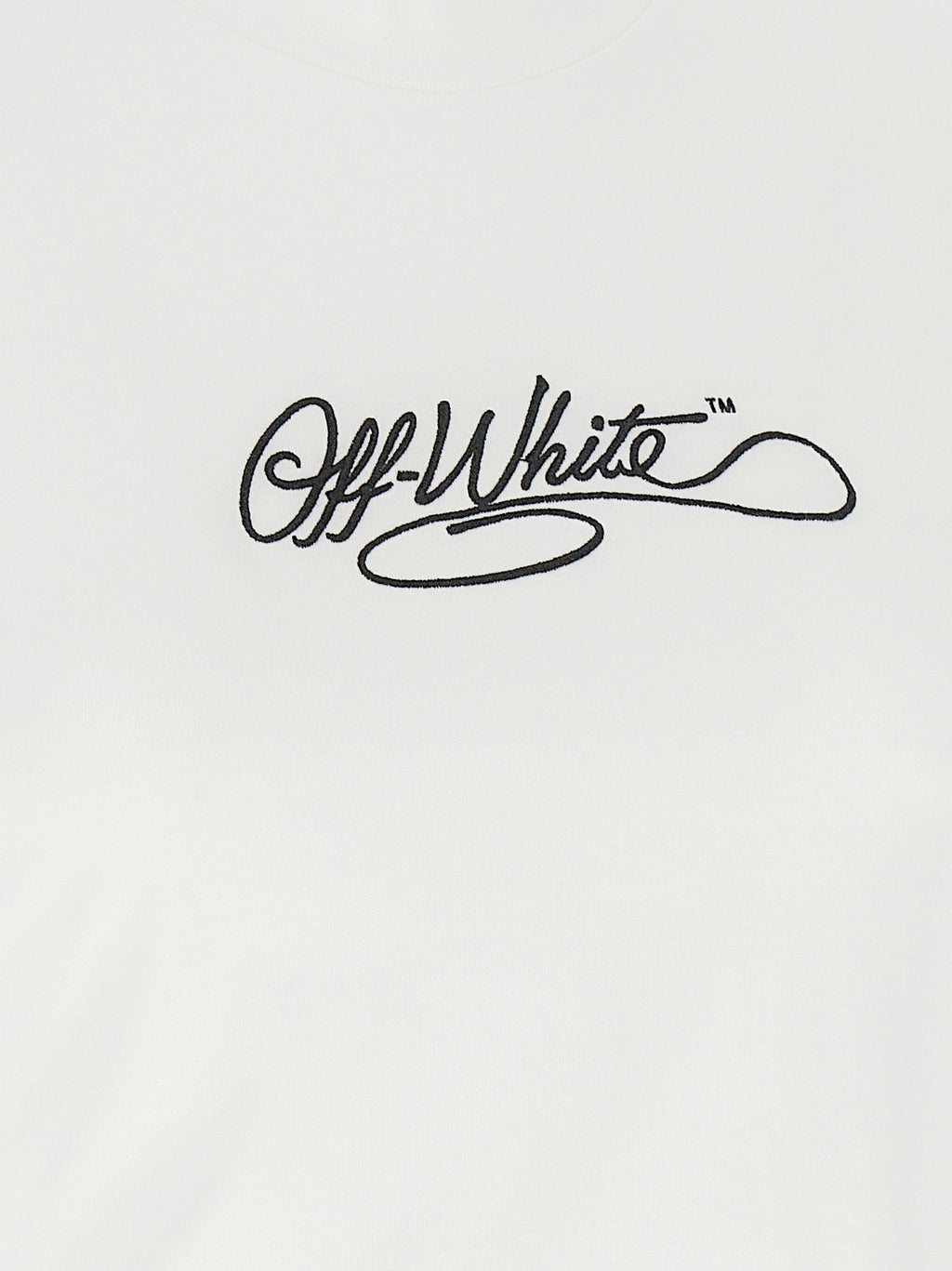 Off-White | White Cotton T-Shirt