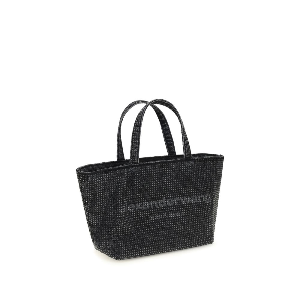 Alexander Wang | Gray Cotton Shoulder Bag