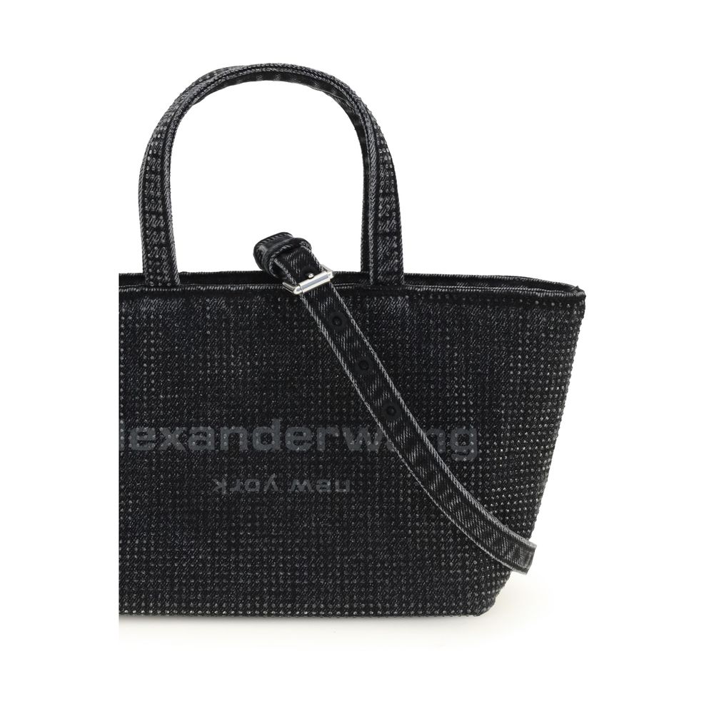Alexander Wang | Gray Cotton Shoulder Bag