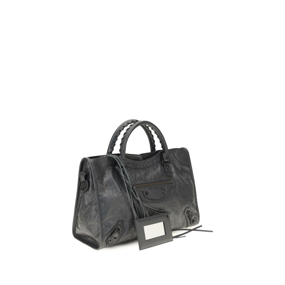 Balenciaga | Gray Lamb Ovis Aries Handbag