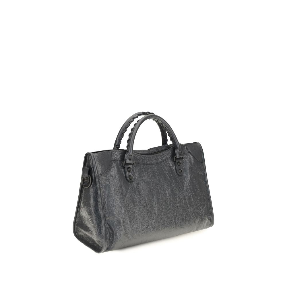 Balenciaga | Gray Lamb Ovis Aries Handbag