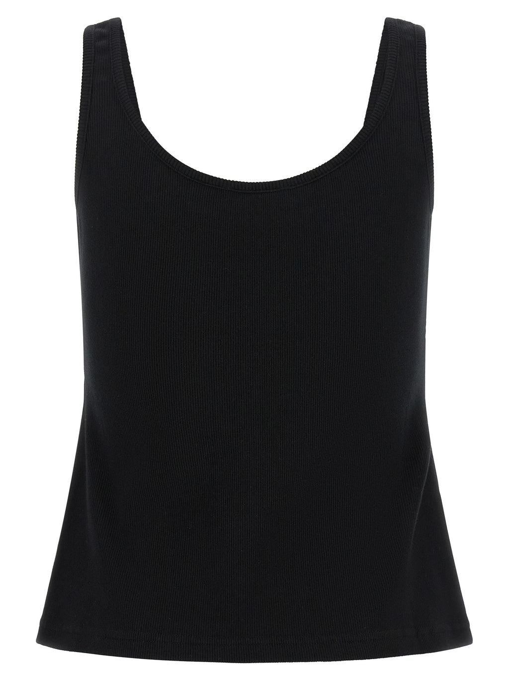 Off-White | Black Cotton Tank Tops