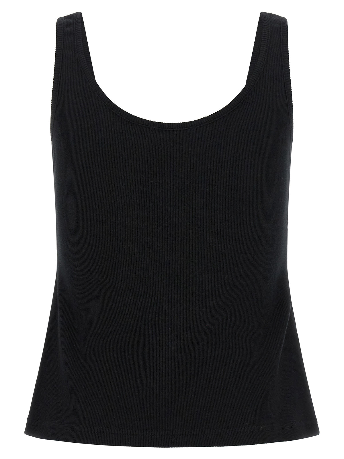 Off-White | Black Cotton Tank Tops