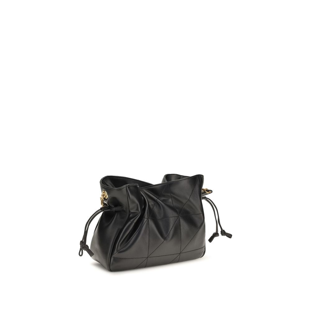 Saint Laurent | Black Lamb Ovis Aries Clutch Bag