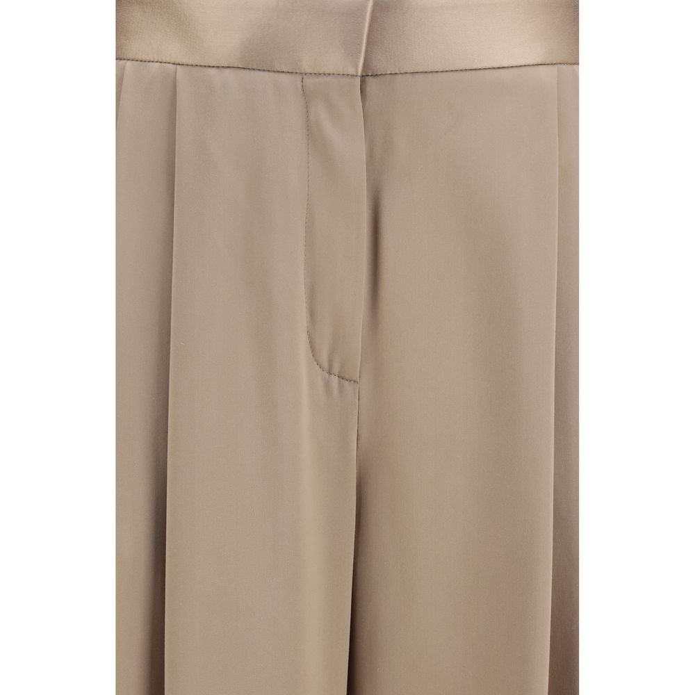 Tom Ford | Beige Silk Casual Pants