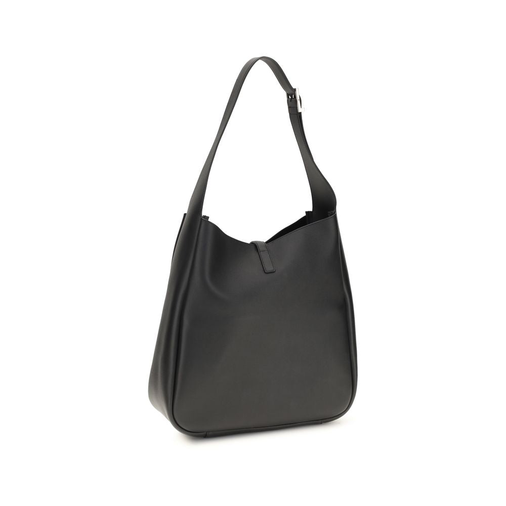 Saint Laurent | Black Calf Leather Bos Taurus Shoulder Bag