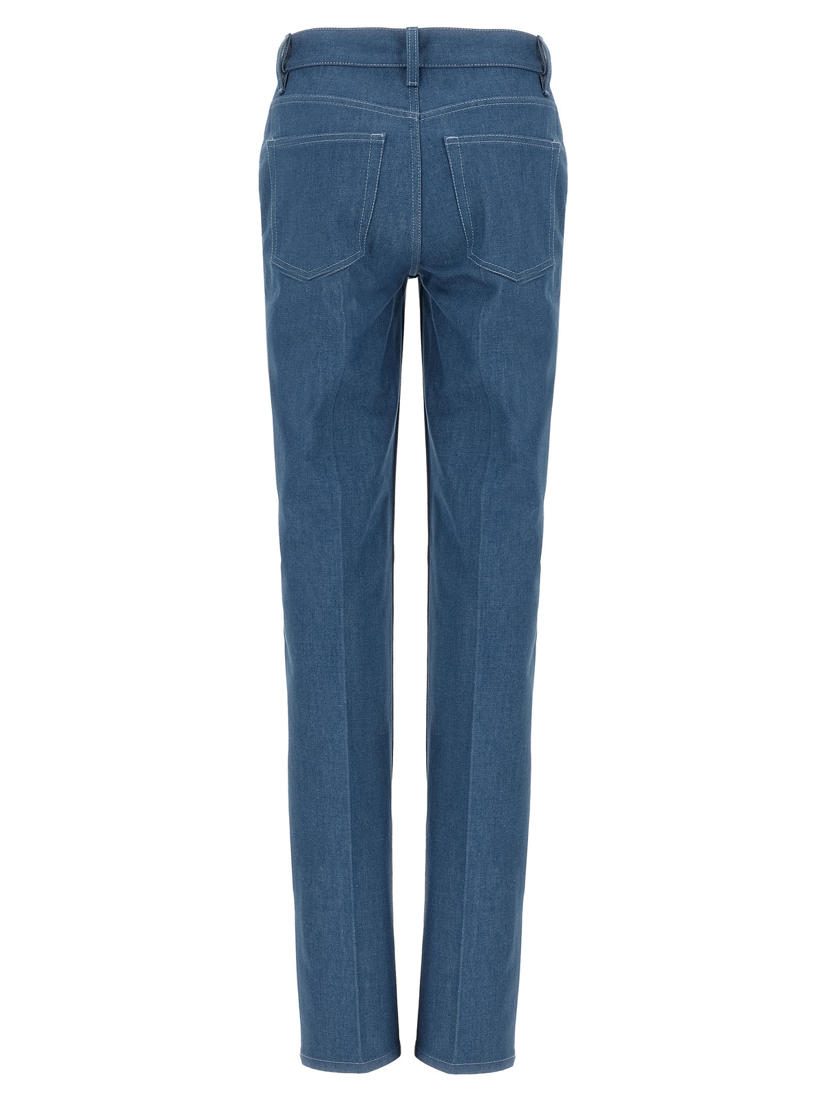 Gucci | Blue Cotton Straight-Leg Jeans