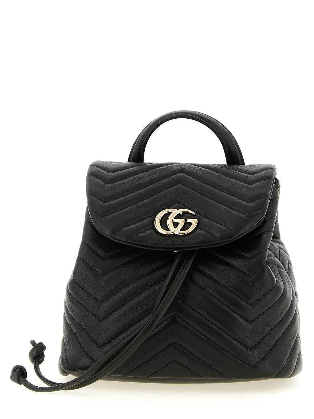 Gucci | Black Lamb Leather Backpack