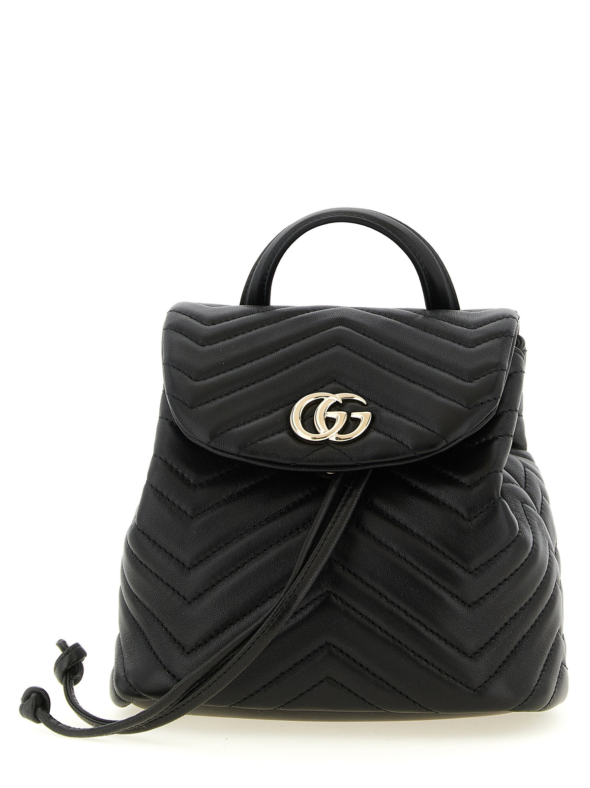 Gucci | Black Lamb Leather Backpack
