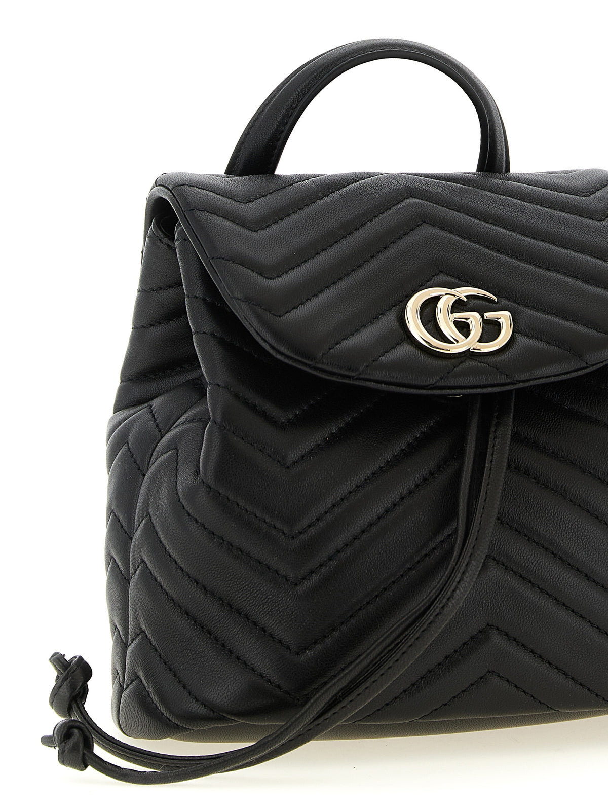 Gucci | Black Lamb Leather Backpack