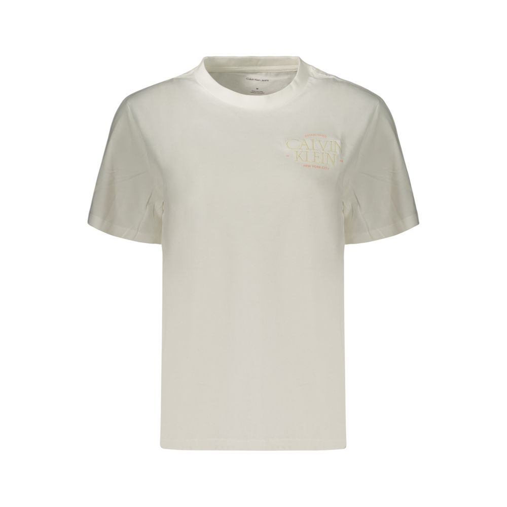 Calvin Klein | White Cotton Women's T-Shirt