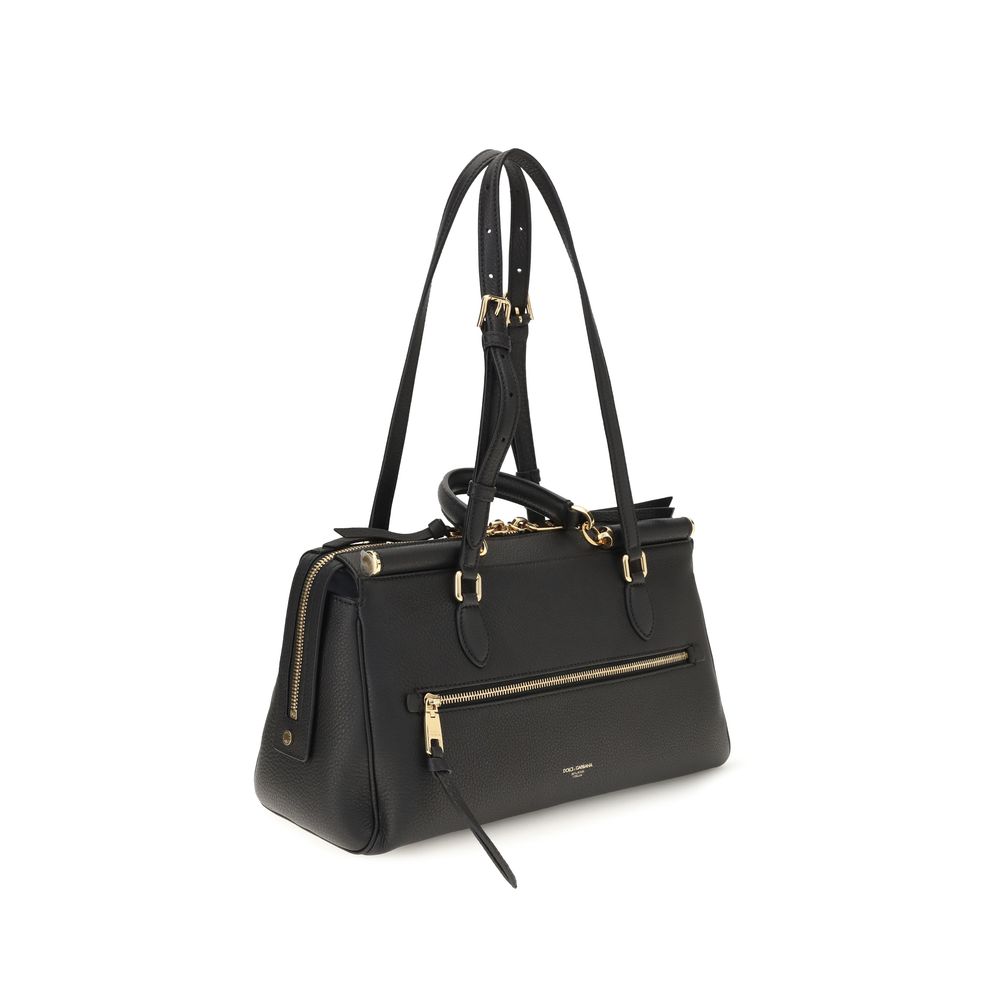 Dolce & Gabbana | Black Calf Leather Bos Taurus Wallet