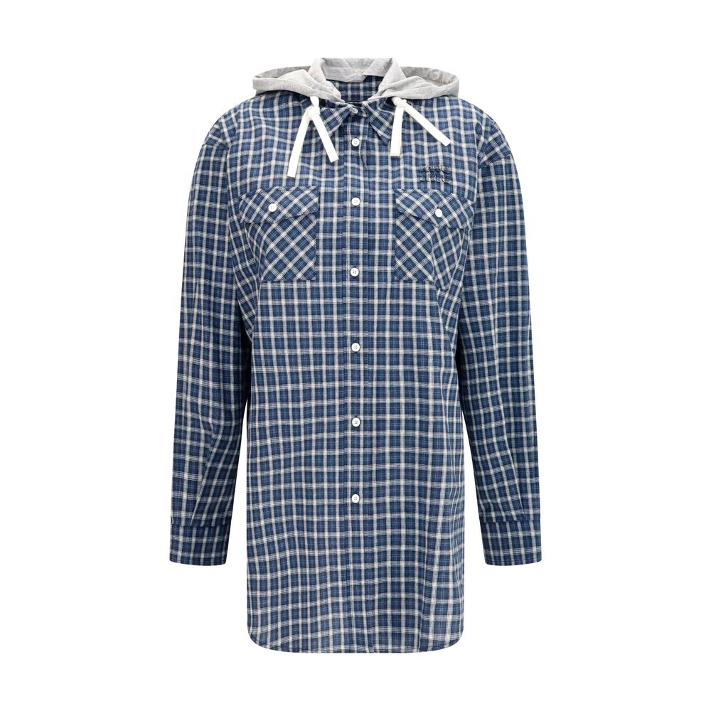 Miu Miu | Blue Cotton Shirt