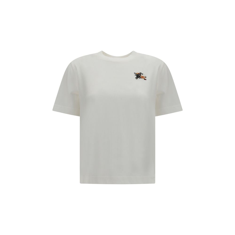 Burberry | White Cotton T-Shirt