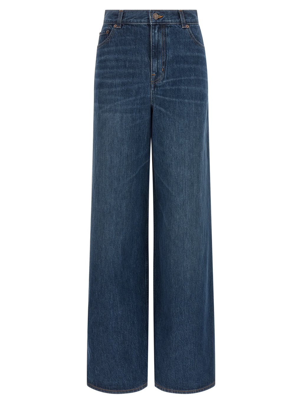 Chloé | Blue Cotton Jeans Denim