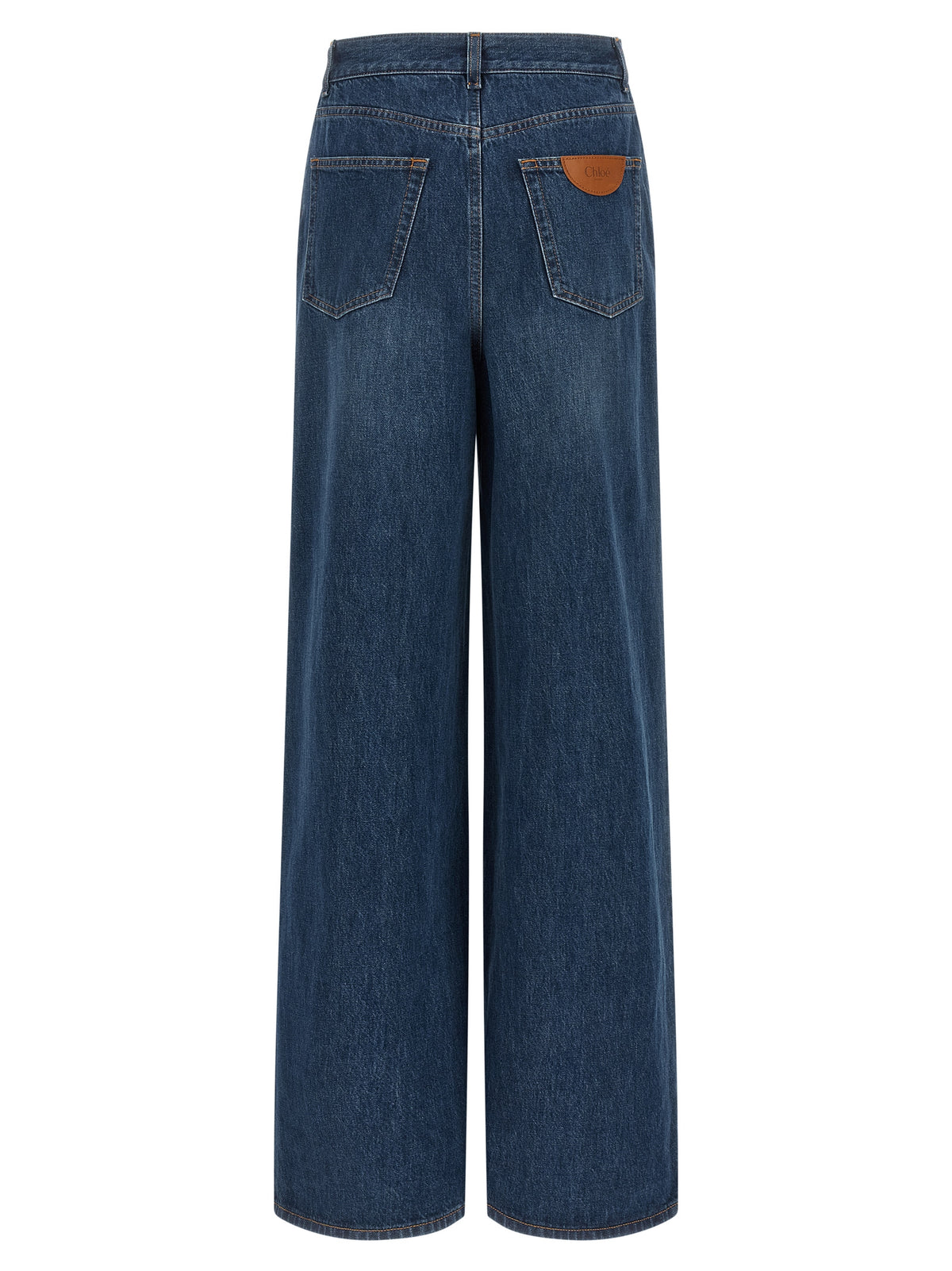 Chloé | Blue Cotton Jeans Denim