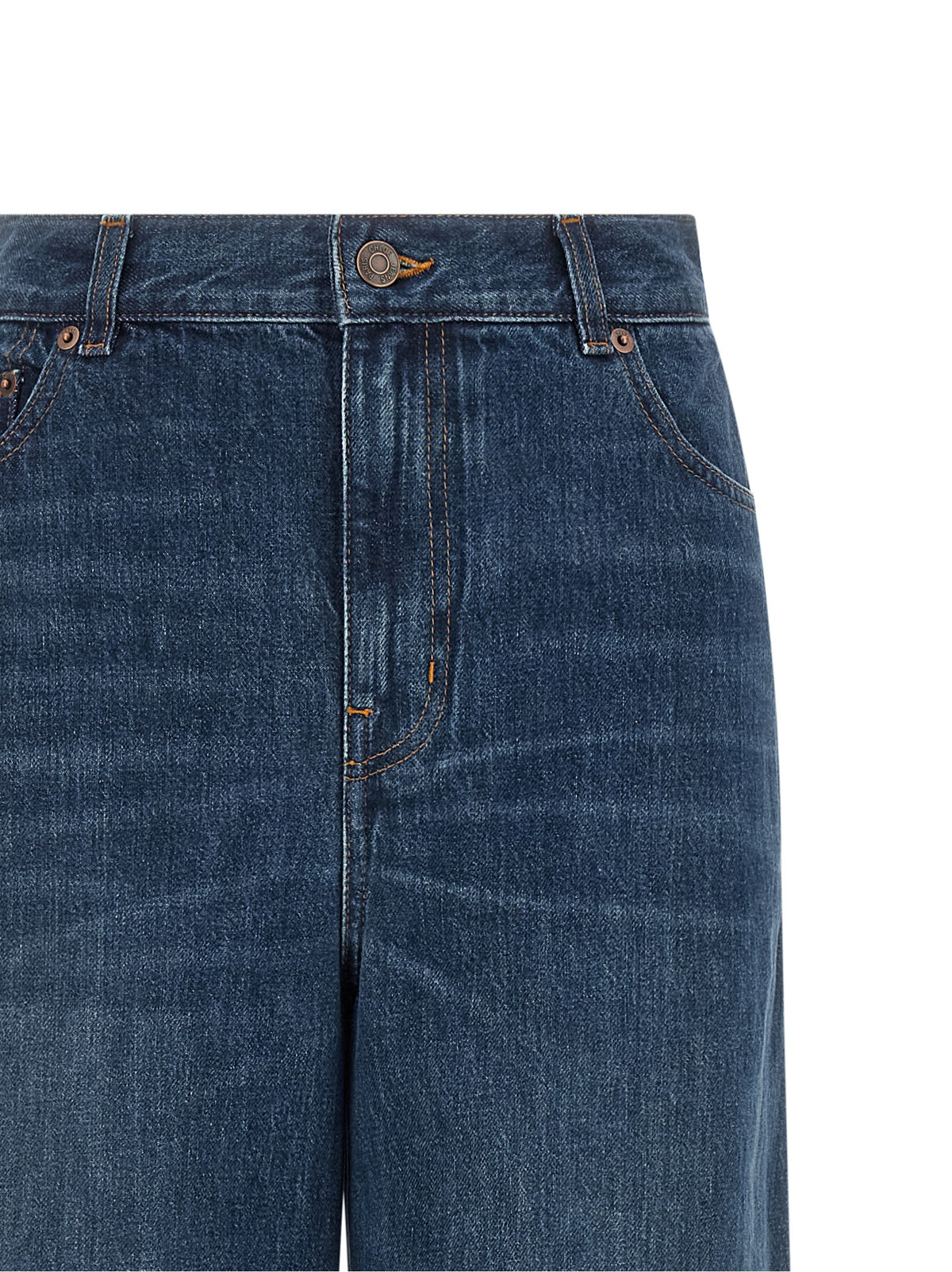 Chloé | Blue Cotton Jeans Denim
