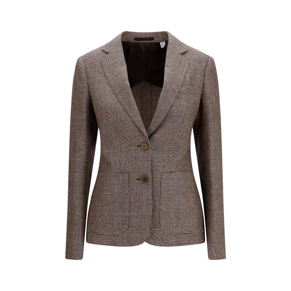 Burberry | Brown Wool Oves Aries Blazer