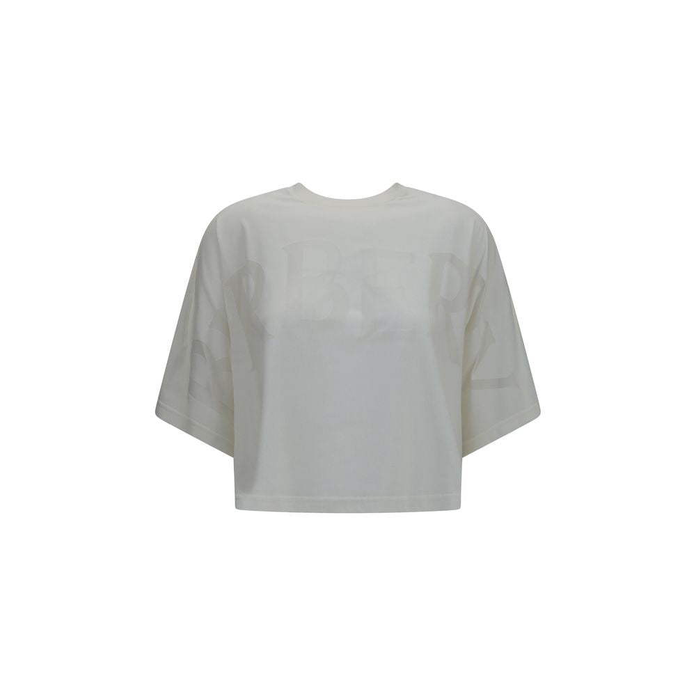 Burberry | White Cotton T-Shirt