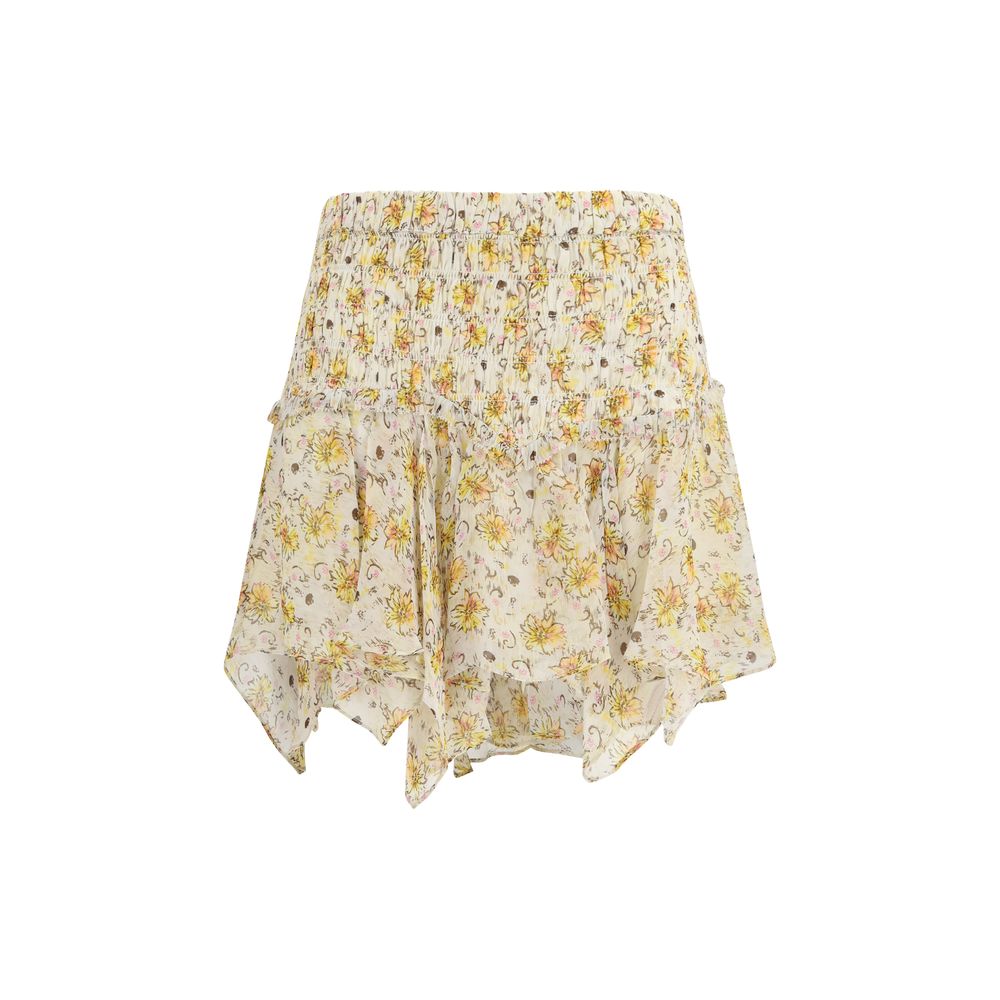 Isabel Marant Étoile | Beige Viscose Mini Skirt