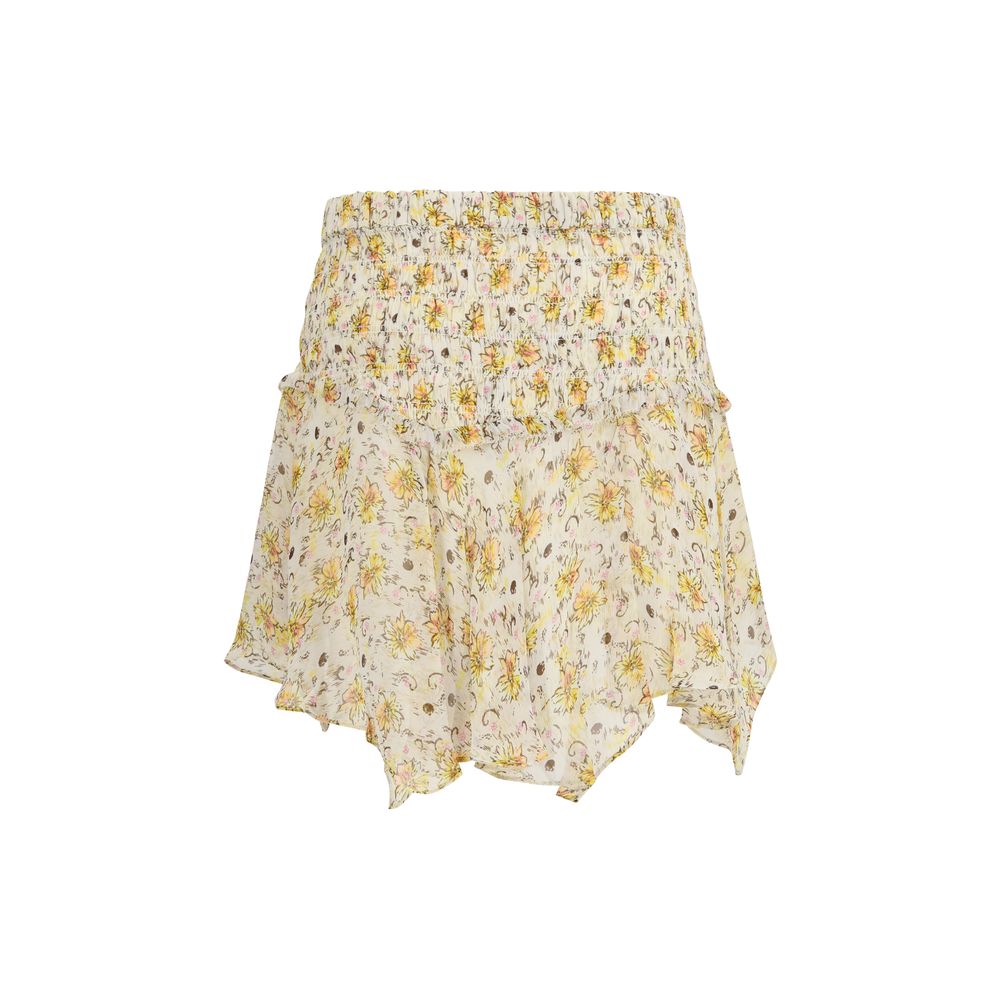 Isabel Marant Étoile | Beige Viscose Mini Skirt