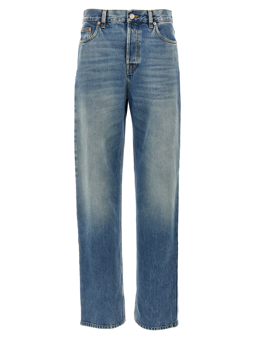 Gucci | Blue Cotton Boyfriend Jeans