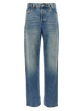 Gucci | Blue Cotton Boyfriend Jeans
