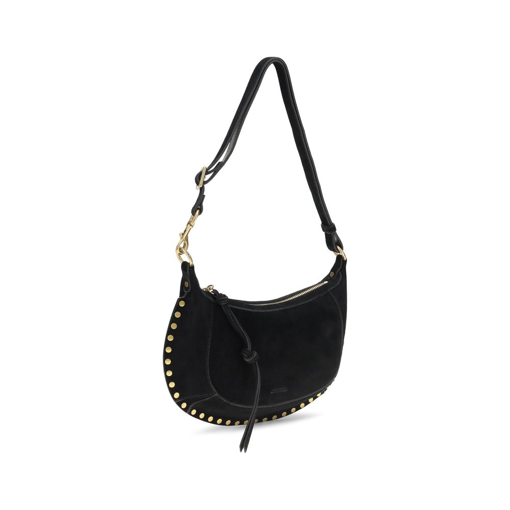 Isabel Marant | Black Calf Leather Bos Taurus Shoulder Bag