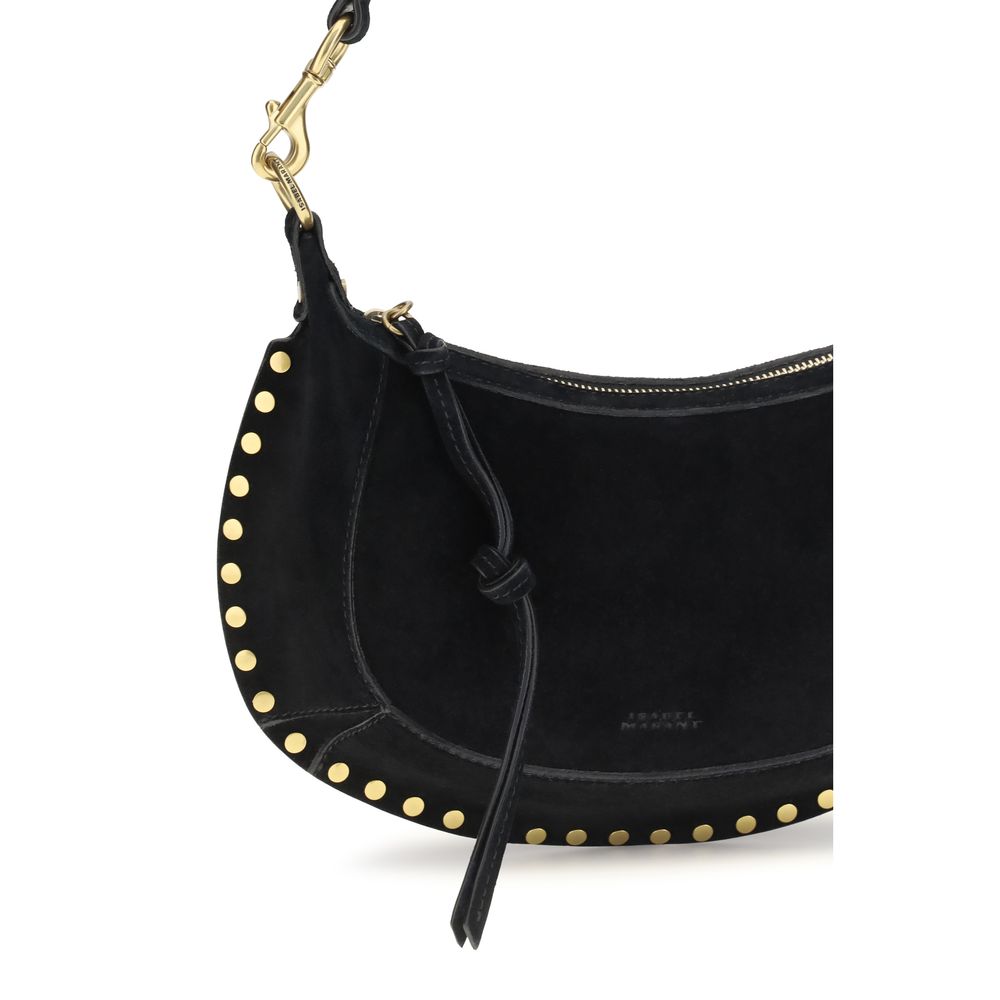 Isabel Marant | Black Calf Leather Bos Taurus Shoulder Bag
