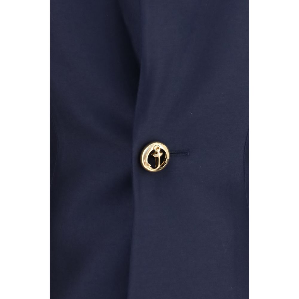 Balenciaga | Blue Wool Oves Aries Casual Dress